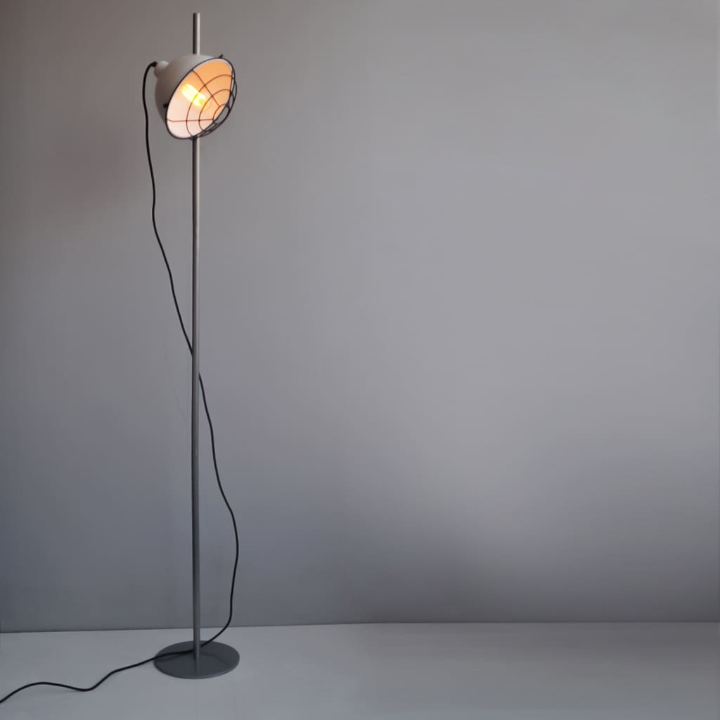 modern grey lamp