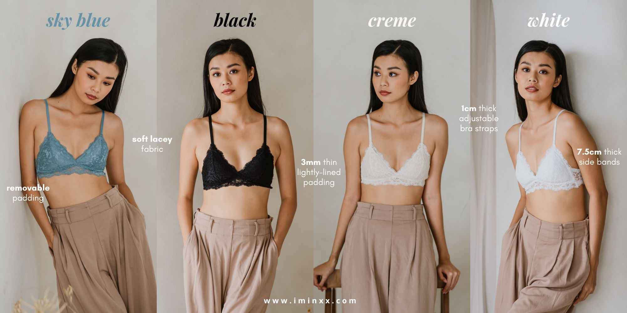 Waltz In Lace! Lightly-Lined Bralette