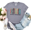 I'm With The Banned, Banned Books Shirt, Banned Books Graphic T-Shirt, Reading Shirt, Librarian Shirt, Bookish Shirt, Gift for Book Lover