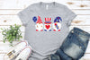 4th Of July Gnomes T-shirt, Freedom Shirt, American Gnome T-shirt, Independence Day Shirt, Fourth Of July Shirt, Patriotic Gnomes Shirt
