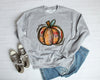 Fall Pumpkin Shirt, Pumpkin patch tie dye Sweatshirt, Fall Shirt for Women, cute Mom Pumpkin graphic Shirt, women's Thanksgiving Sweatshirt