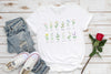 Wildflower Shirt, Botanical Shirt, Womens Wildflowers Graphic Tshirt, Boho Botanical T-shirt, Floral Shirt for Women, Nature Lover Shirt
