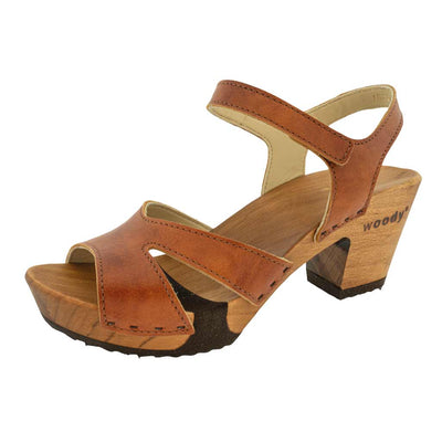 Carmen Damen Clog Sandaletten woody®