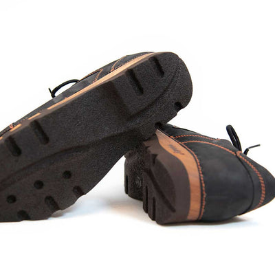 luca, sneakers clogs herren mit biegsamer nachhaltiger holzsohle, der bestseller, farbe: nero bronze (schwarz mit bronze nähten), holzclogs woody, woody schuhe, woody shoes, handgemachte holzschuhe aus österreich, kärnten