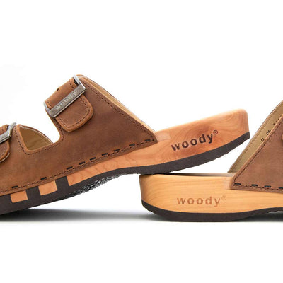 Max Herren Clog Pantolette woody®