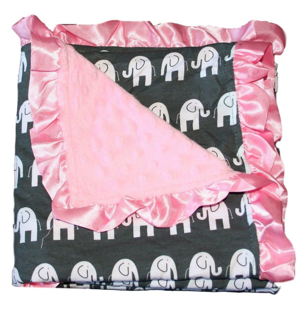 pink elephant blanket