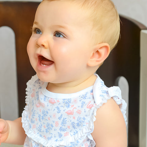 a cute baby with a headband