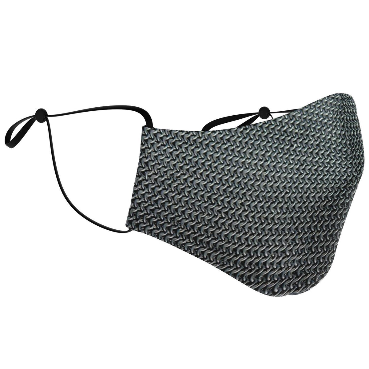 Chain Mail Viking Face Mask Cover
