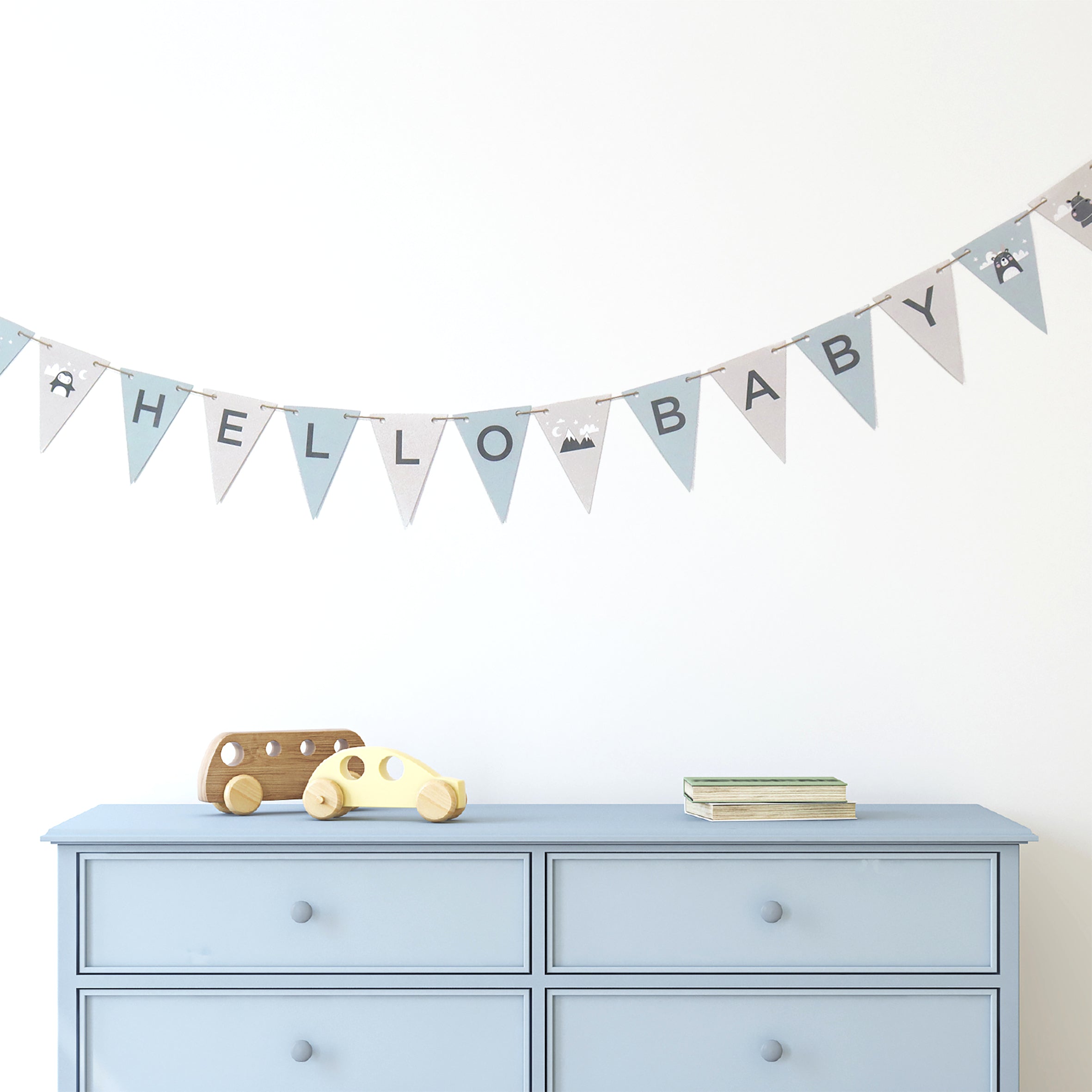 'Hello Baby' Bunting Kit