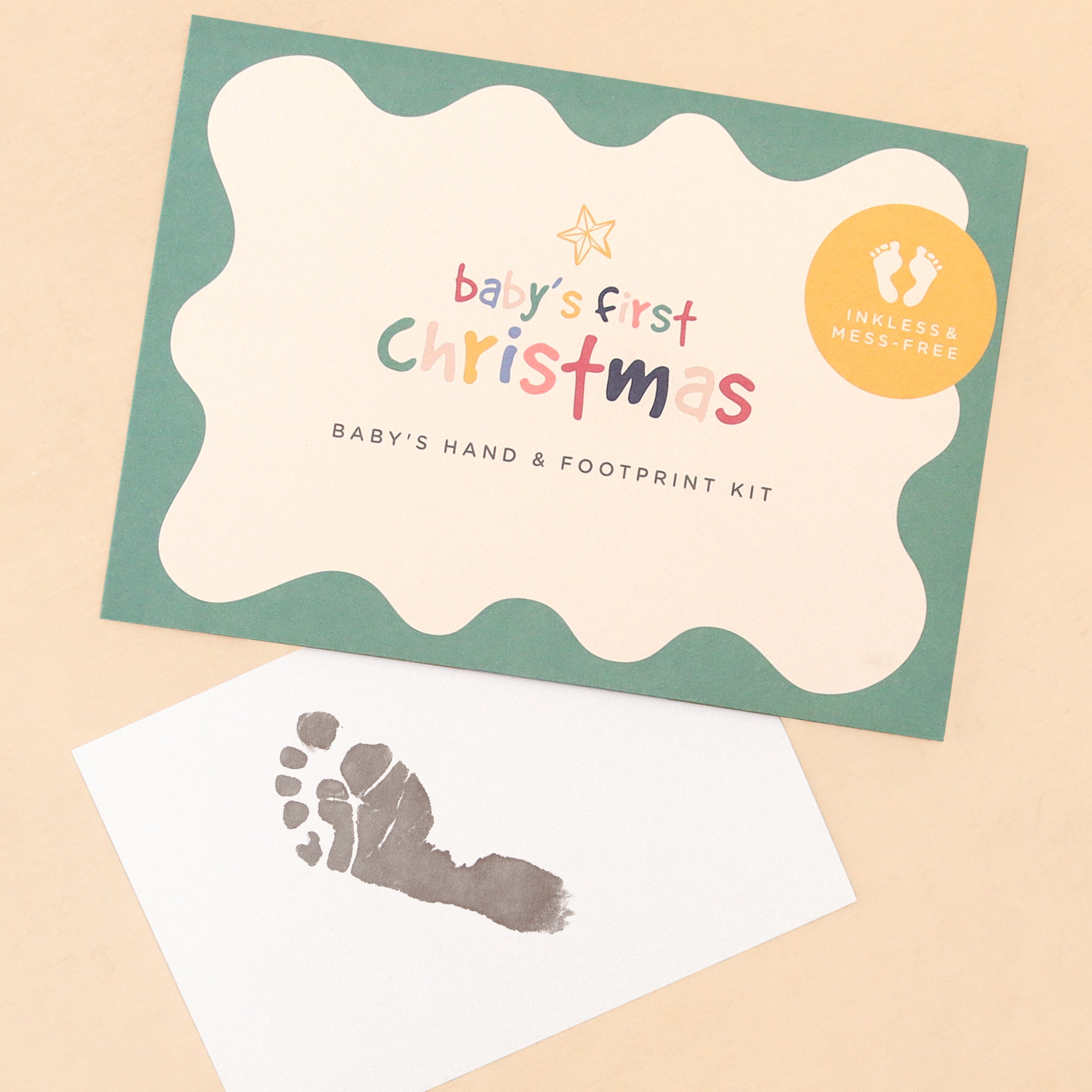 Baby's First Christmas Hand & Footprint Kit