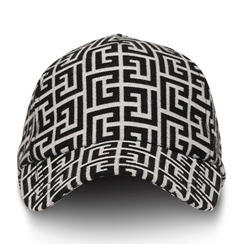 MONOGRAM JACQUARD CAP - HEEL/TACCO