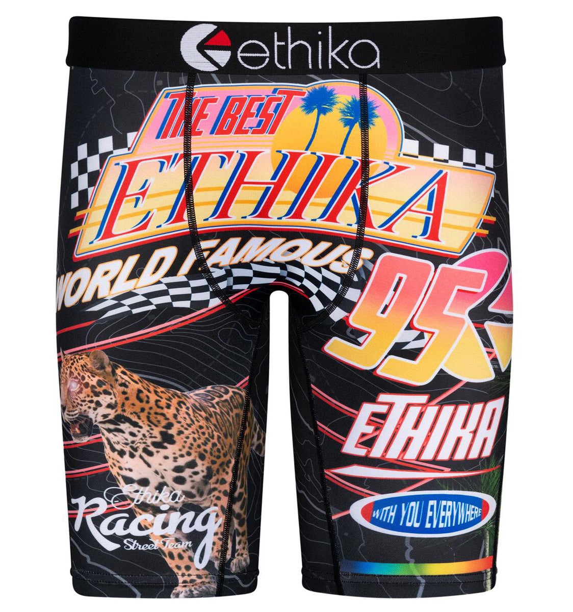 ETHIKA Parks And Rec Staple Boys Boxer Briefs - MULTI