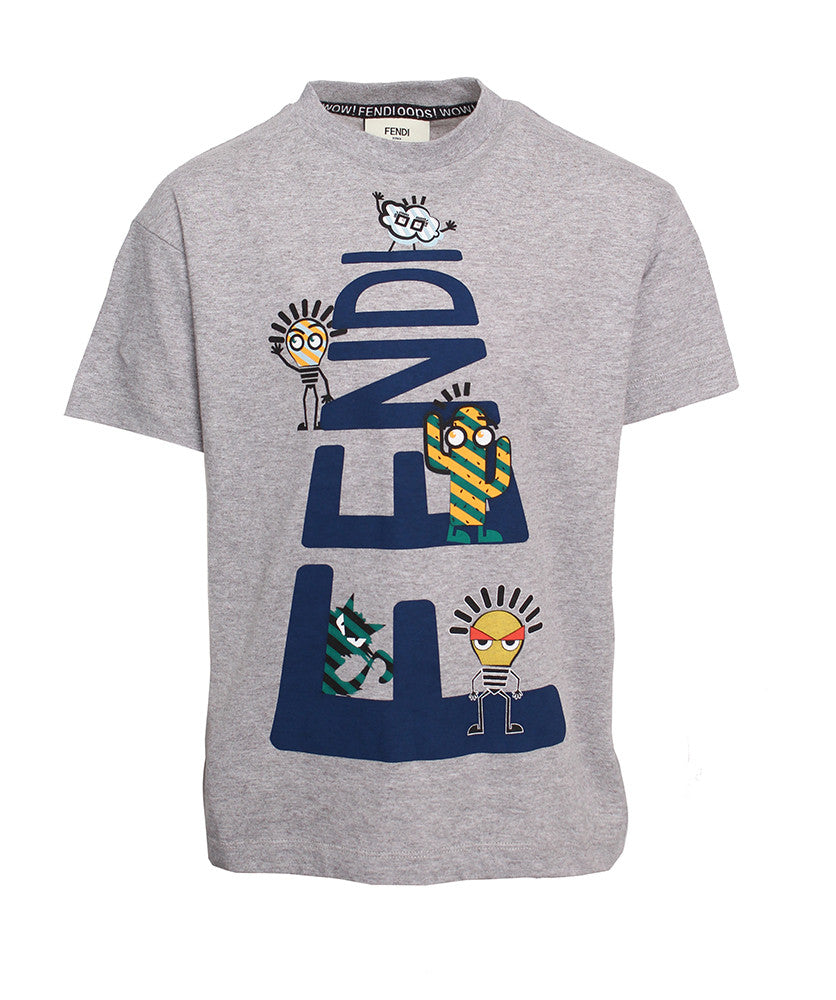 Fendi T-Shirt(GREY) - PureAtlanta.com