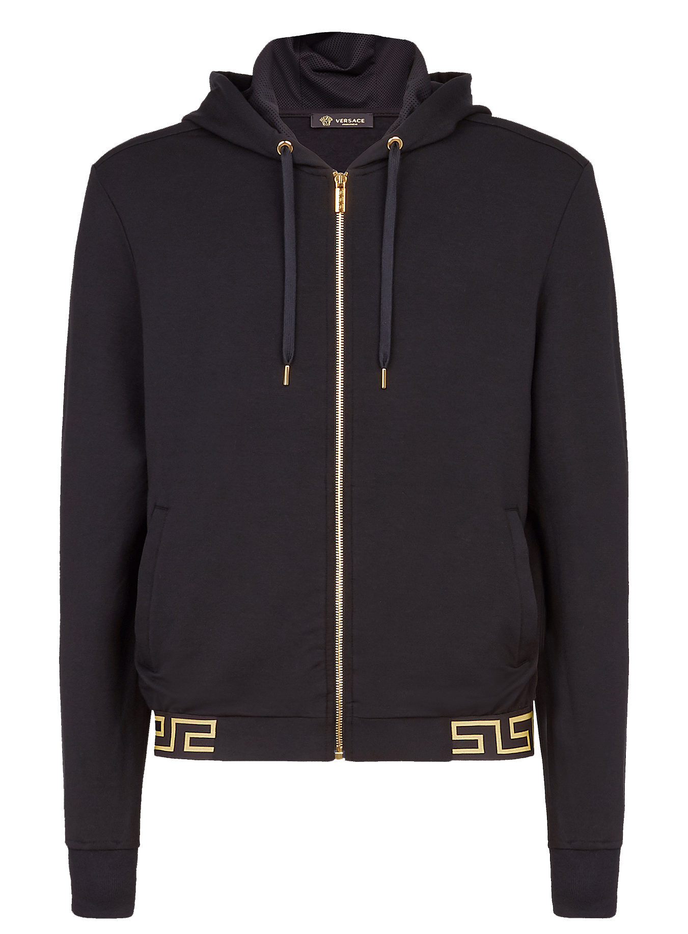 black versace tracksuit