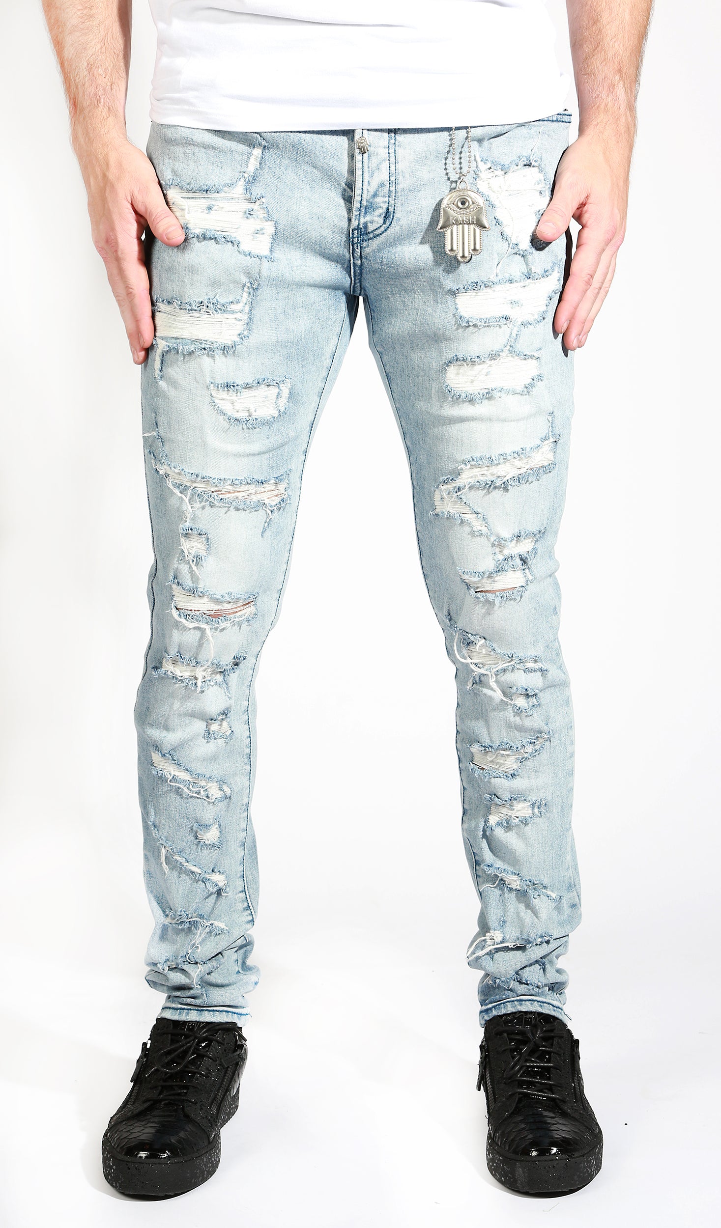 Jeans Blue Diamonds – MNG Drip