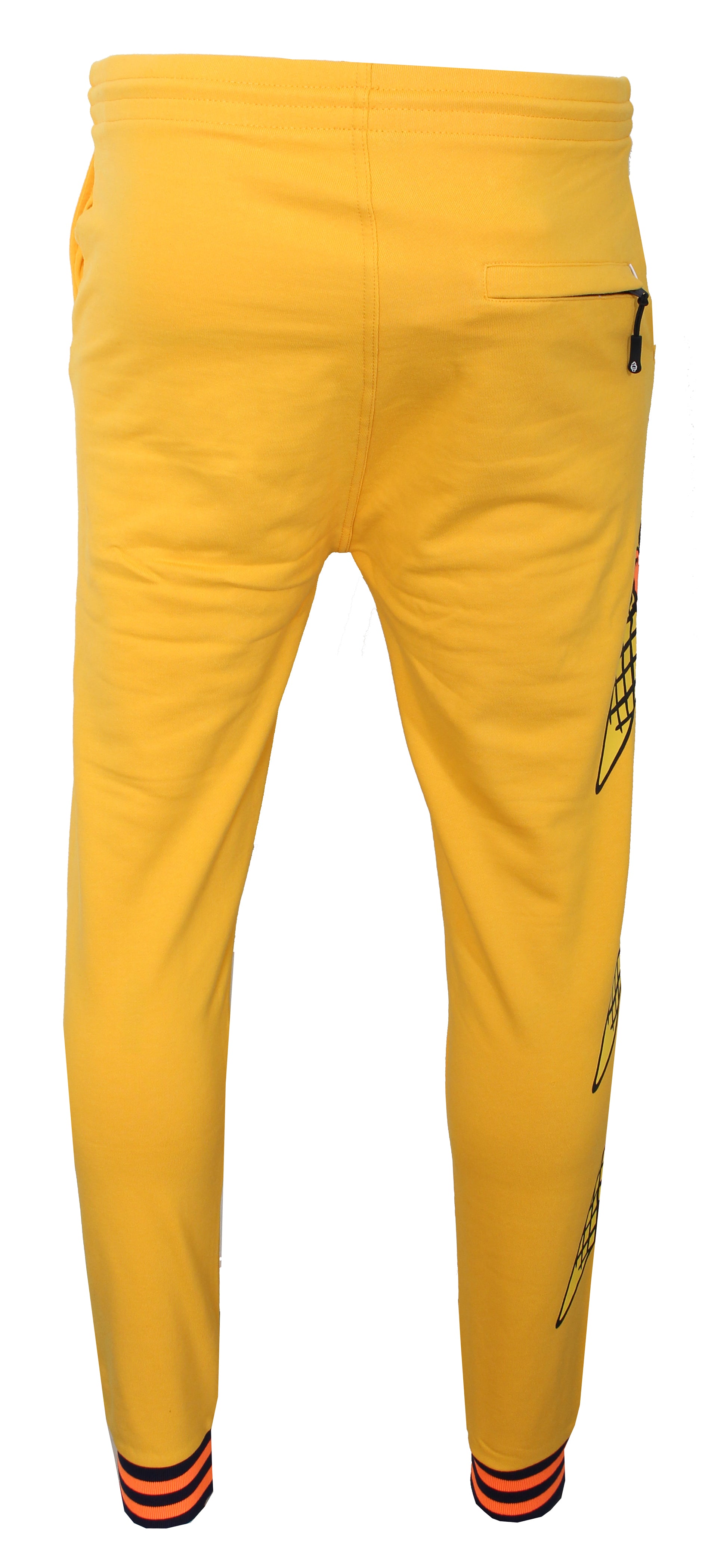 yellow mens joggers