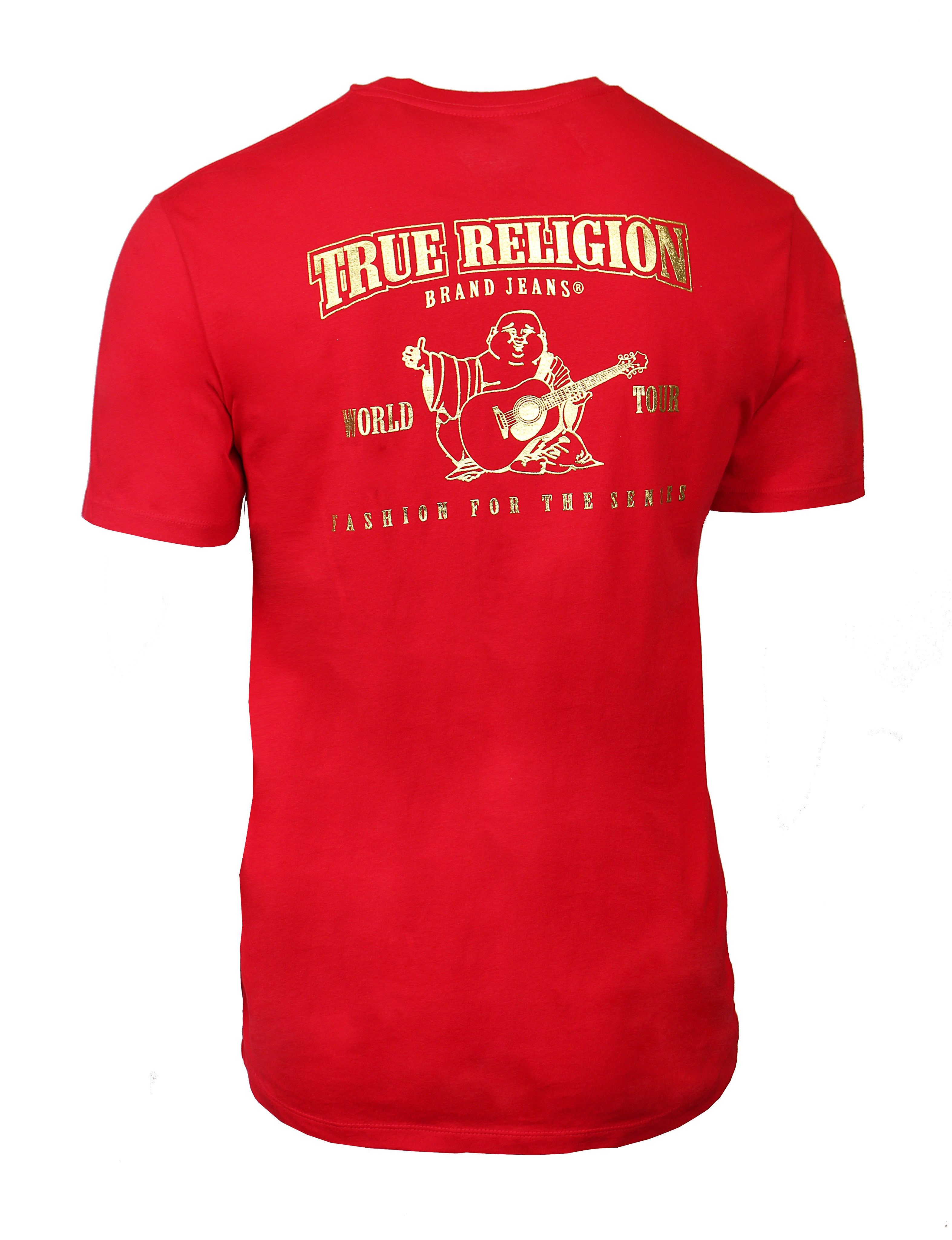 true religion gold buddha t shirt