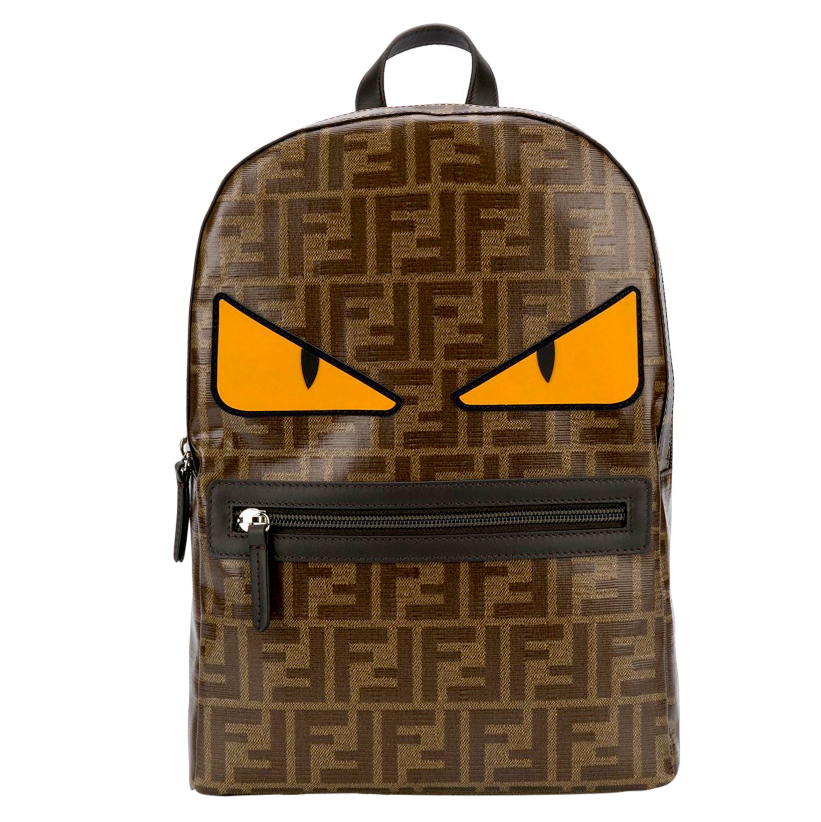 Designed to move with the body, the #Fendi Chiodo backpack is