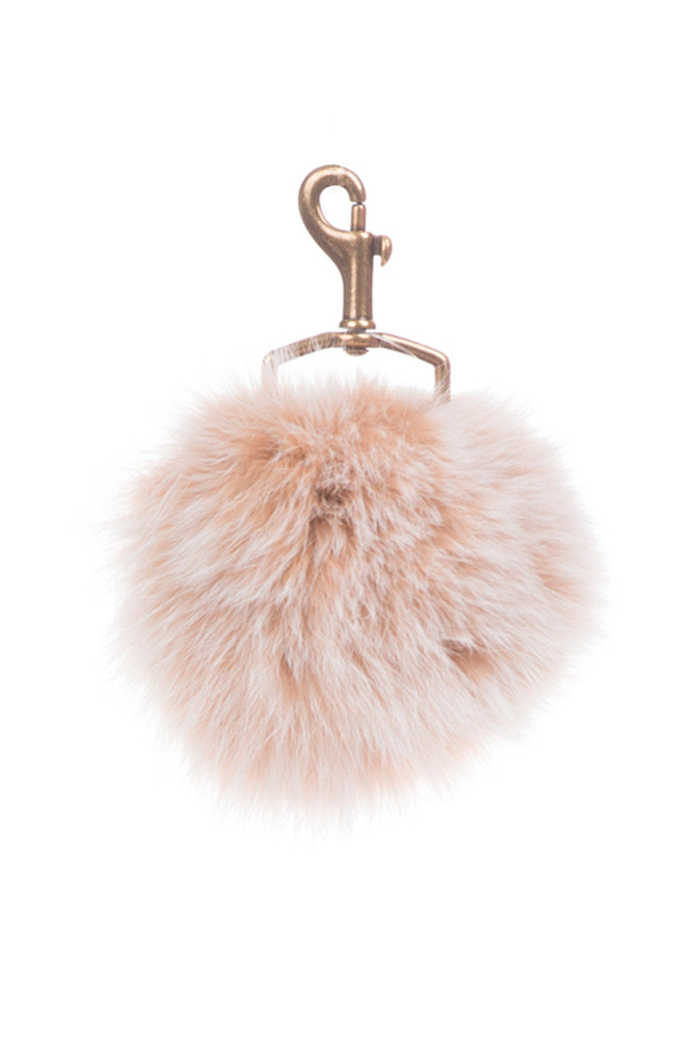 Miss Pompom Sky Blue Furball Bag Chain