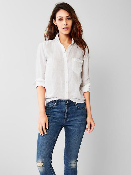 gap linen shirt