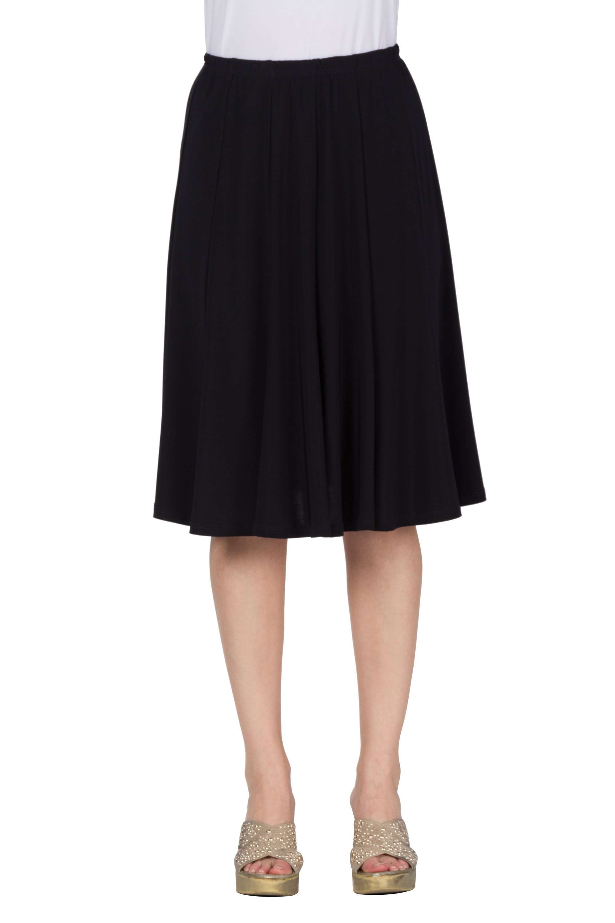 Women's Skirts Canada | Navy Skirt Flared | XL Sizes | YM Style