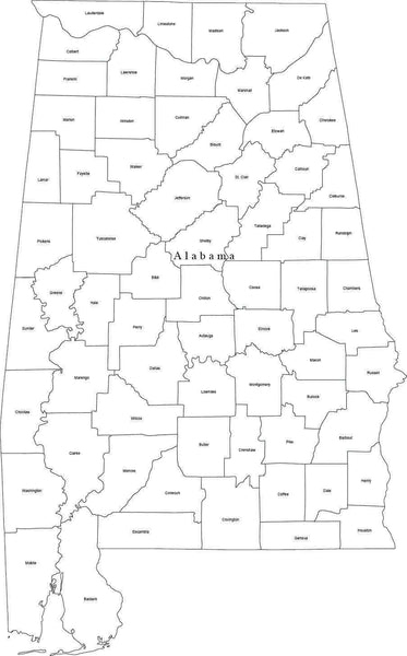 black-white-alabama-digital-map-with-counties