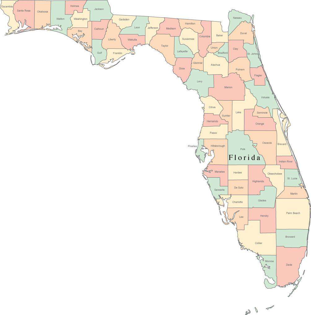 Florida County Map With Names Calendar 2024
