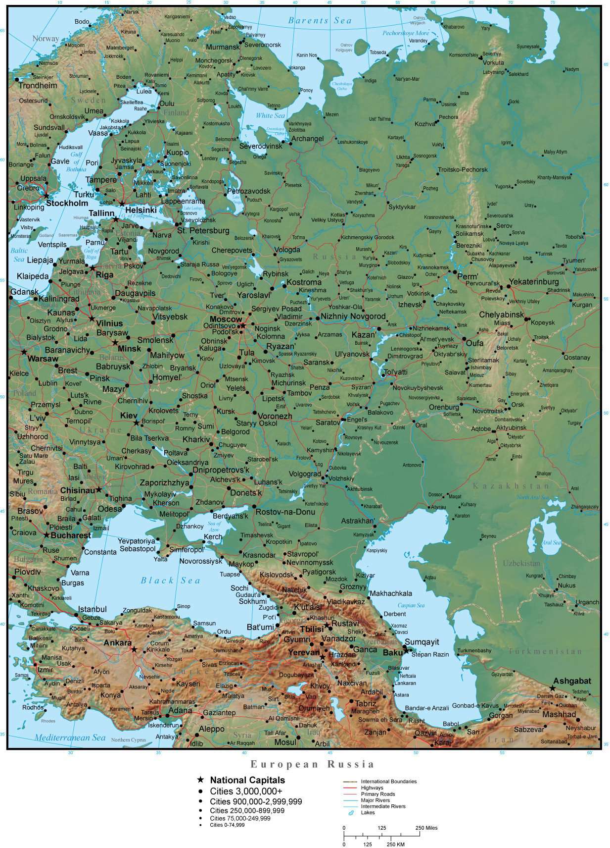 European Russia In World Map - Pin Op Interesting Maps : It spans two