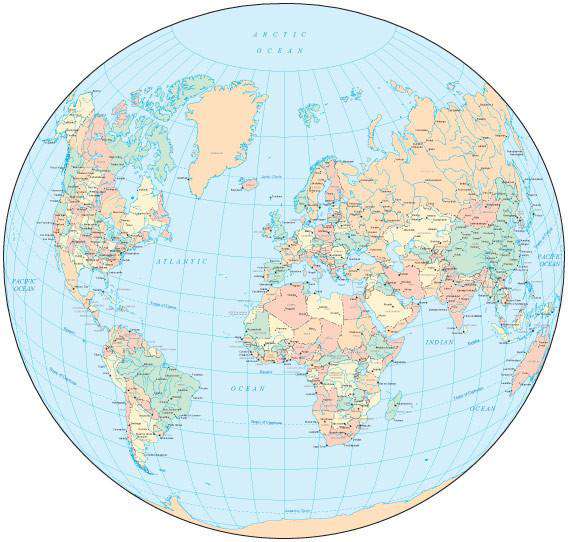 world map circle projection map resources