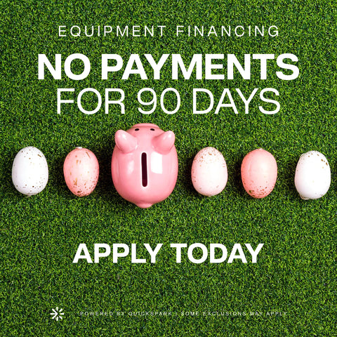 Equipment Financing, NO PAYMENTS FOR 90 DAYS