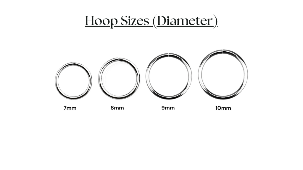 A Comprehensive Guide to Hoop Earring Sizes  EricaJewels