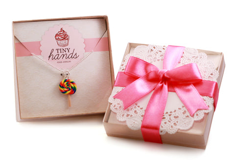 Tiny Hands complimentary gift boxes. A treat for everyone!