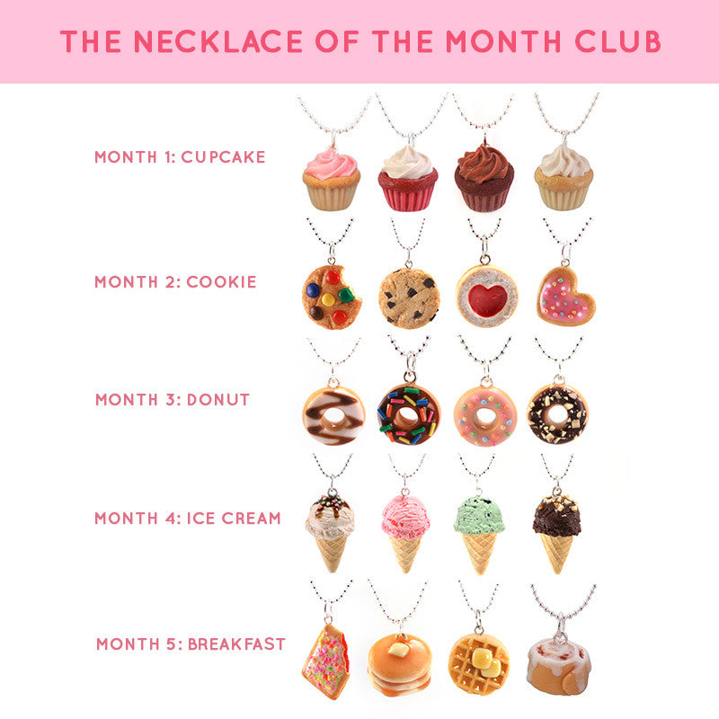 Necklace of the month club – Tiny Hands