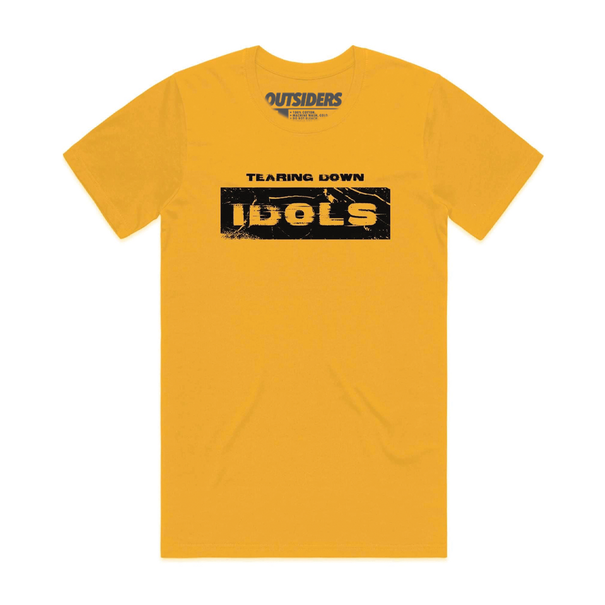 Idols | Yellow T-shirt – Outsiders Brand Co.