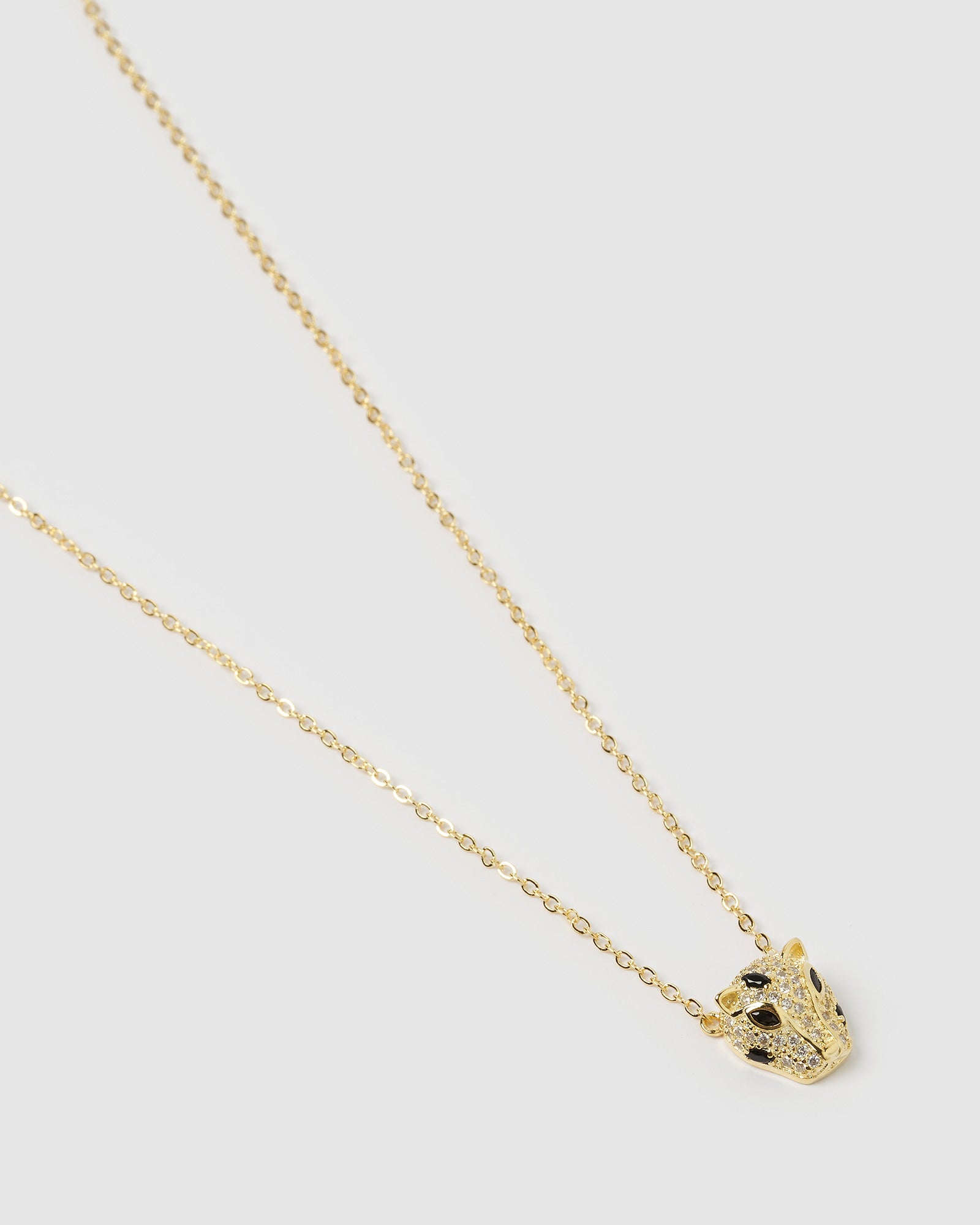 panther necklace gold