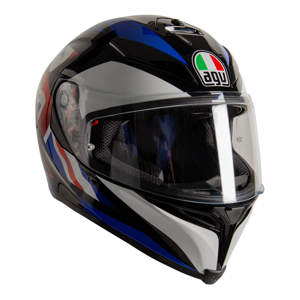 フラワープリント AGV K-3 S フルフェイス ヘルメット ユニオン