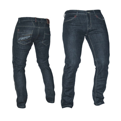RST Straight Leg 2 CE Ladies Textile Jeans Dark Blue Denim