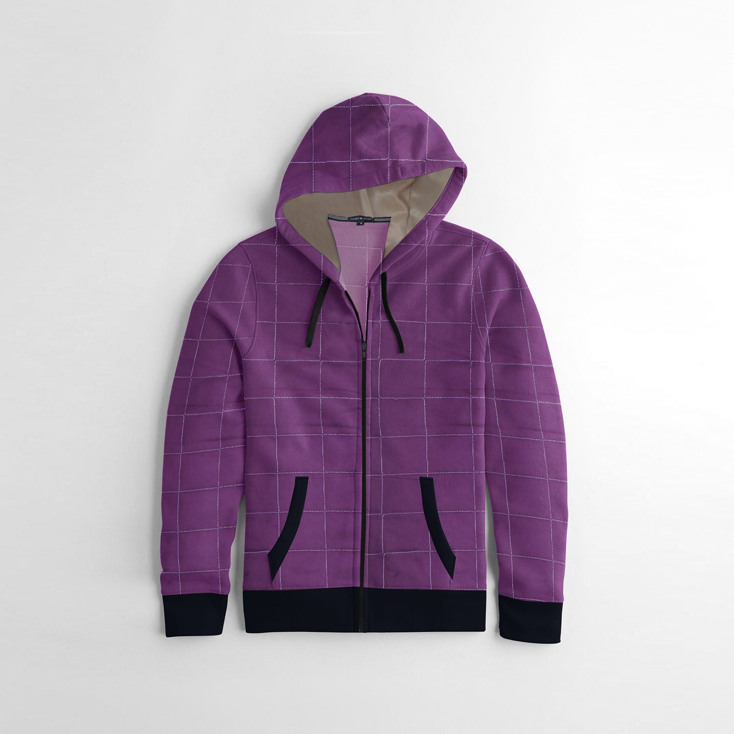 purple tommy hilfiger hoodie