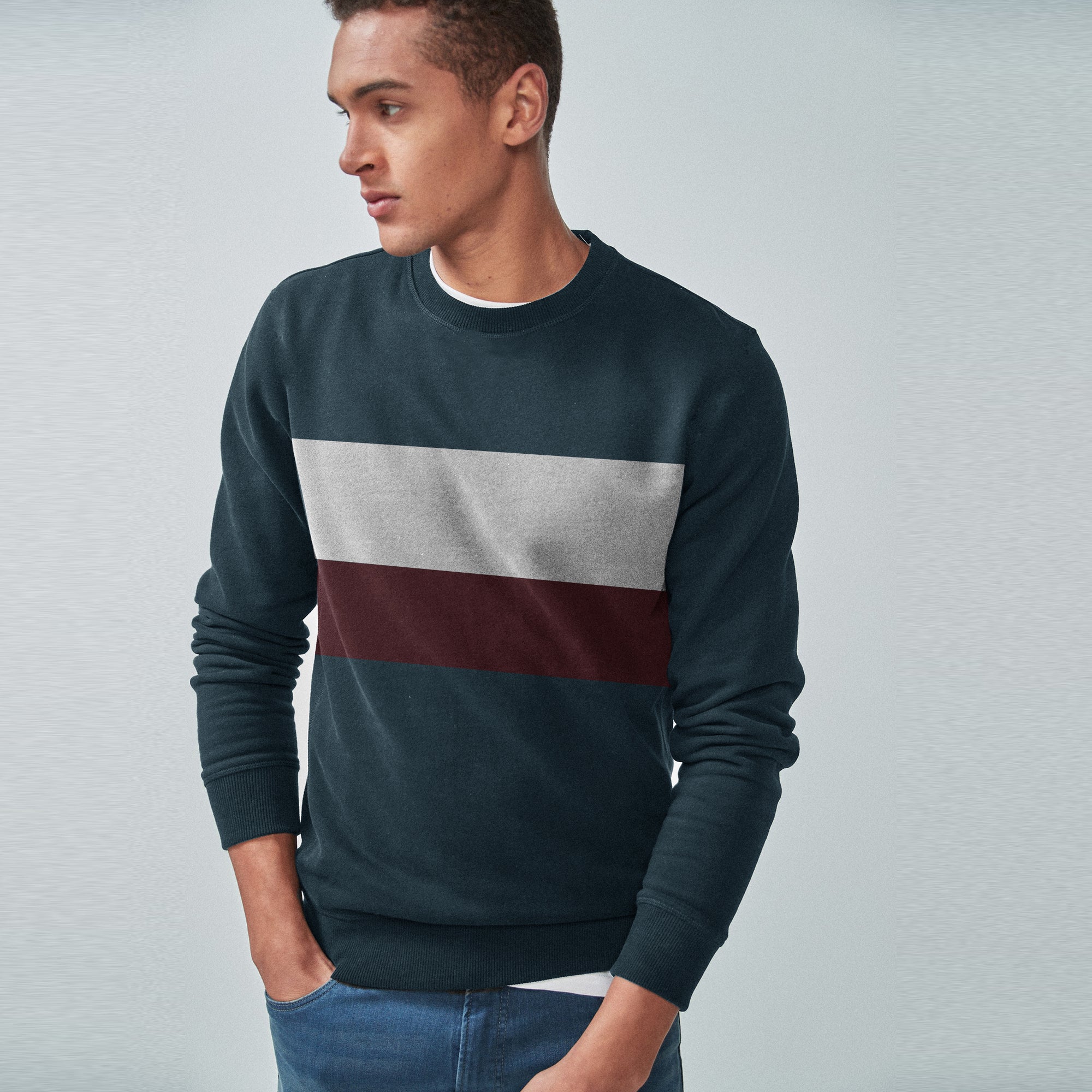 stylish crew neck sweatshirts