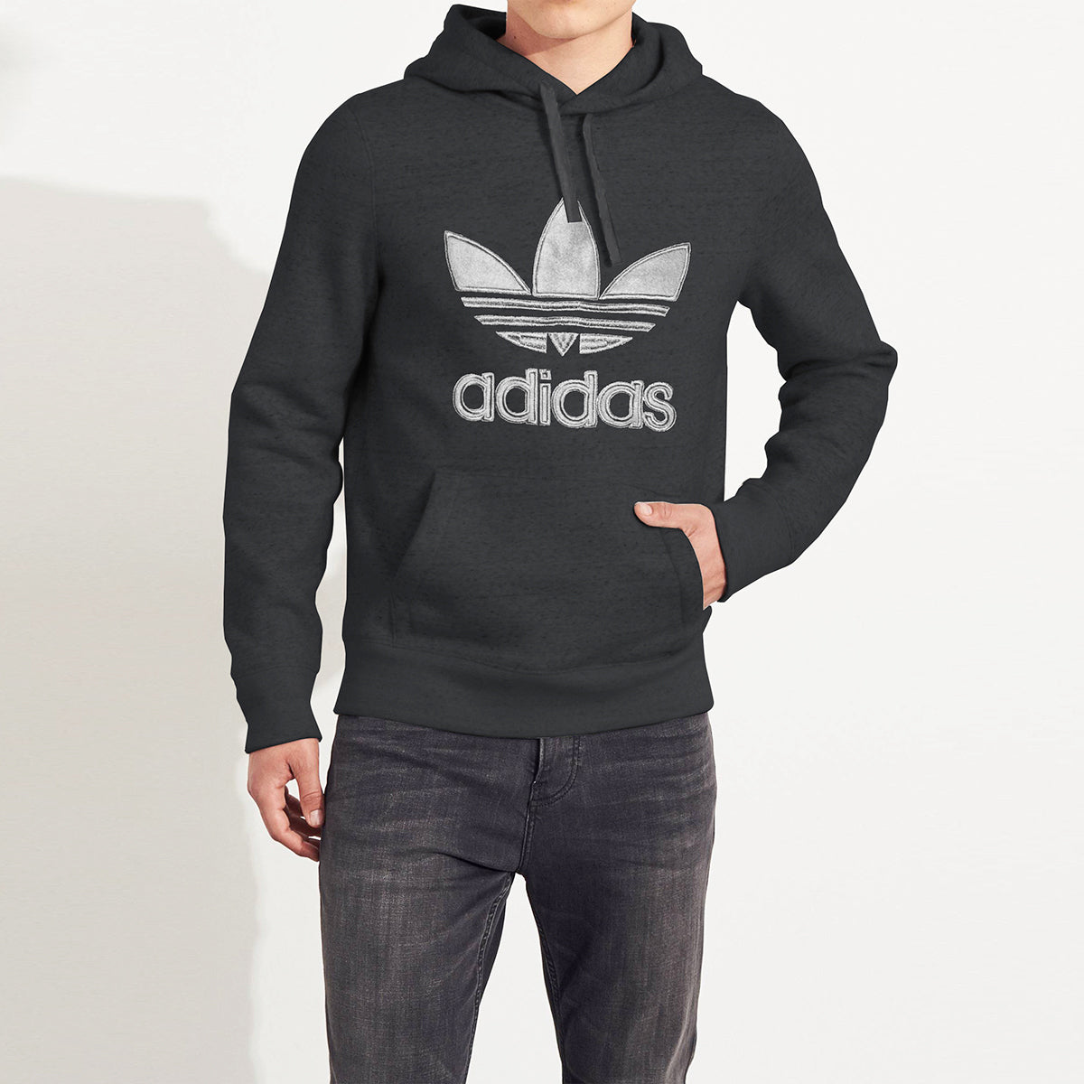 adidas charcoal hoodie