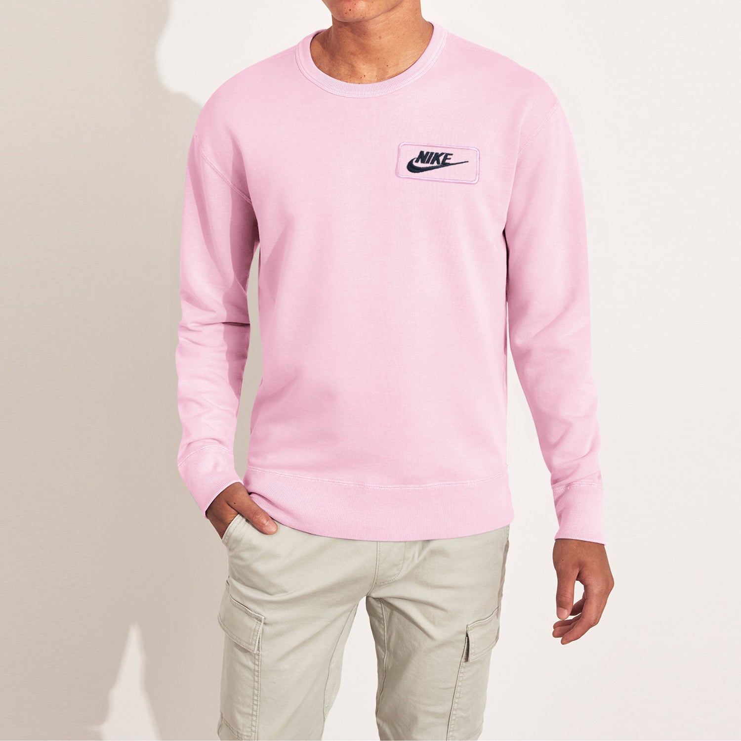 pink sweatshirt men