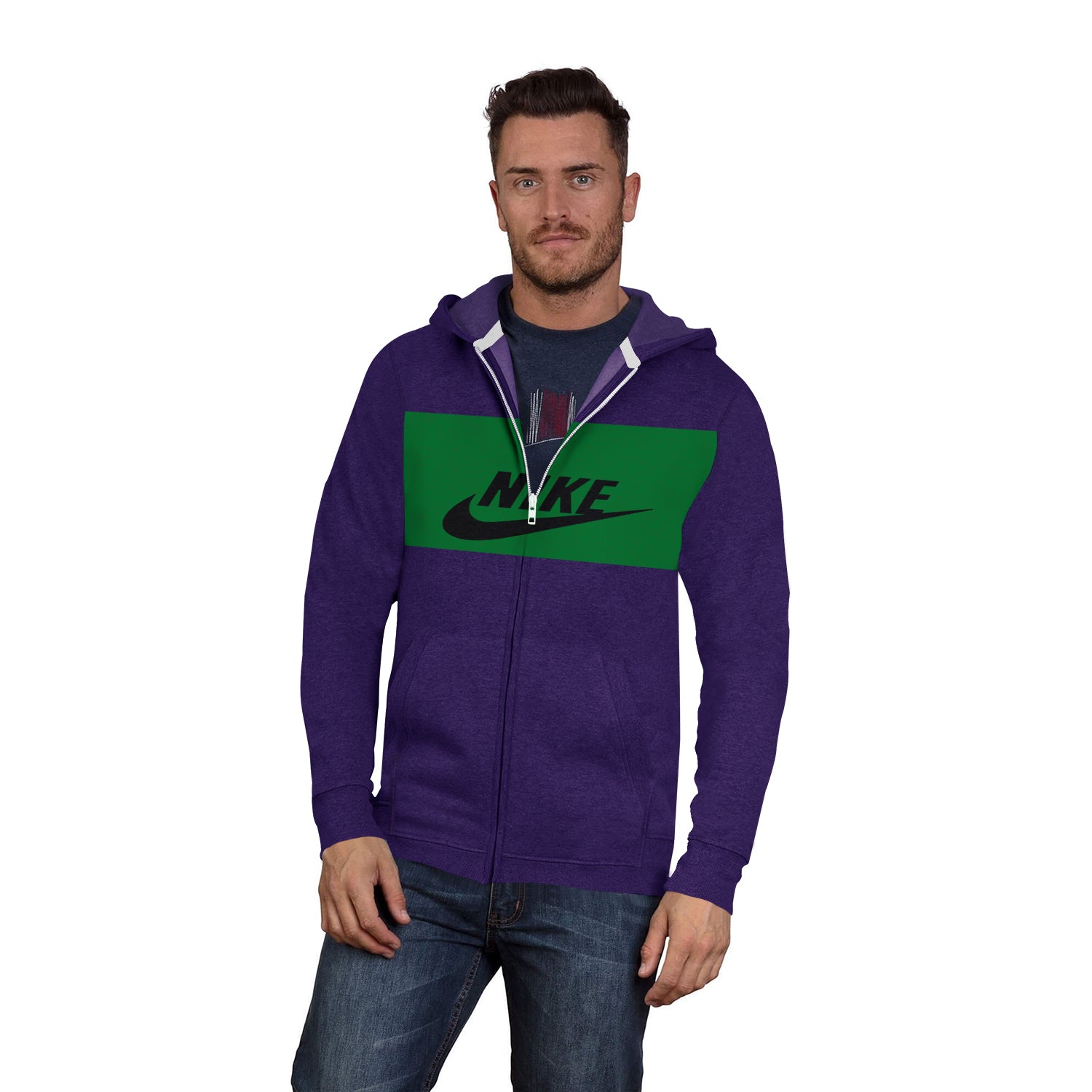 dark purple hoodie mens