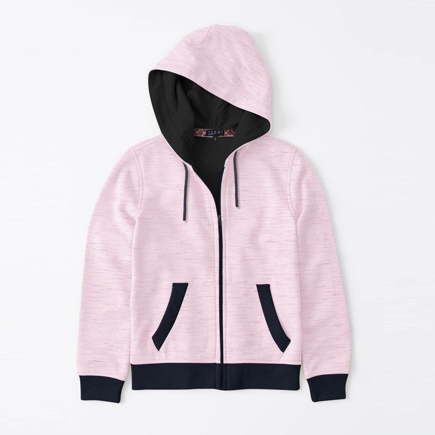 pink hilfiger hoodie