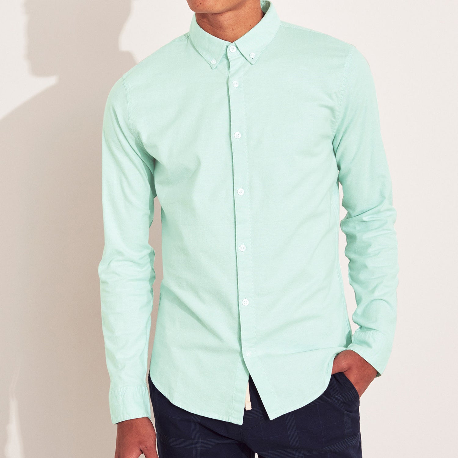 sea green formal shirt