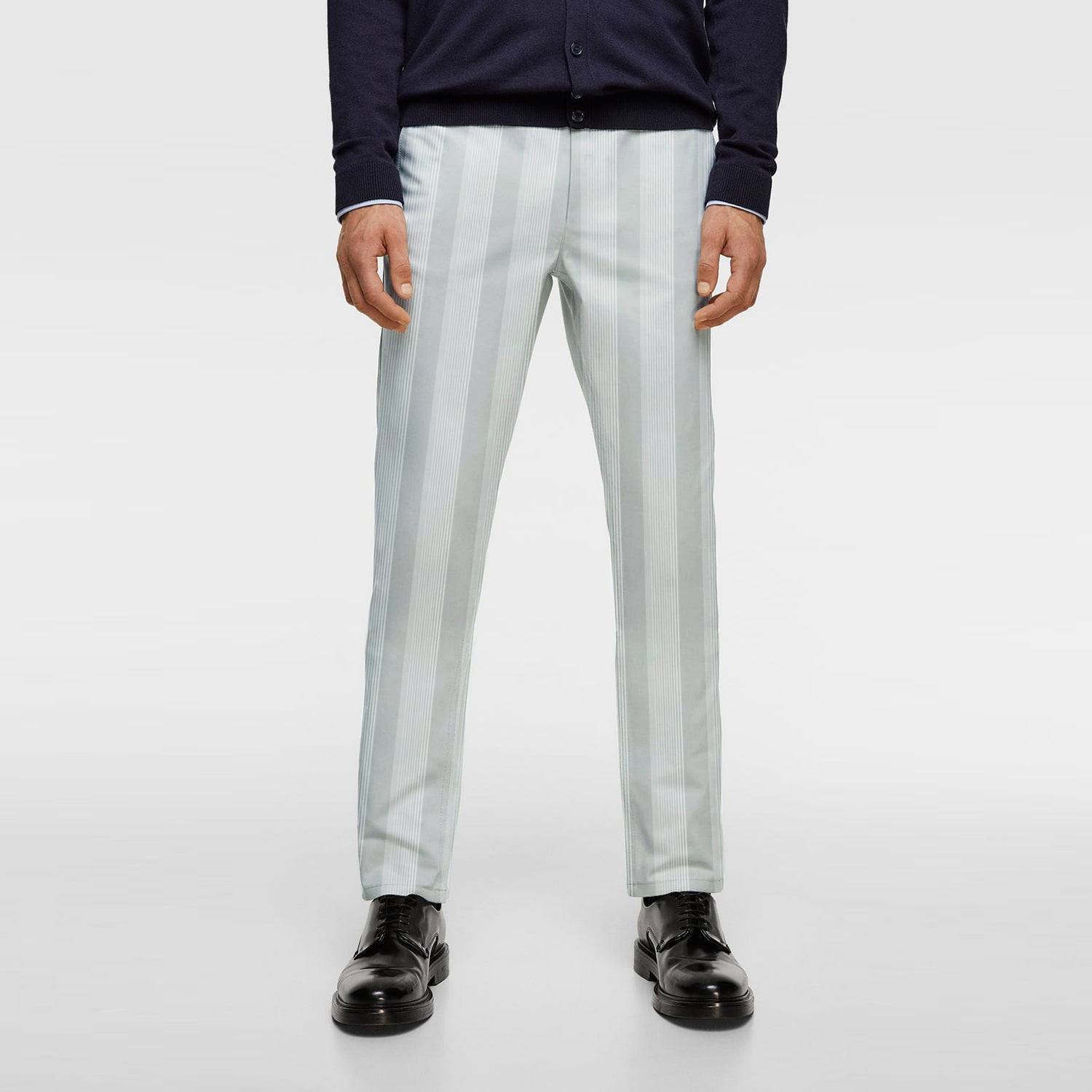 zara men's slim fit trousers