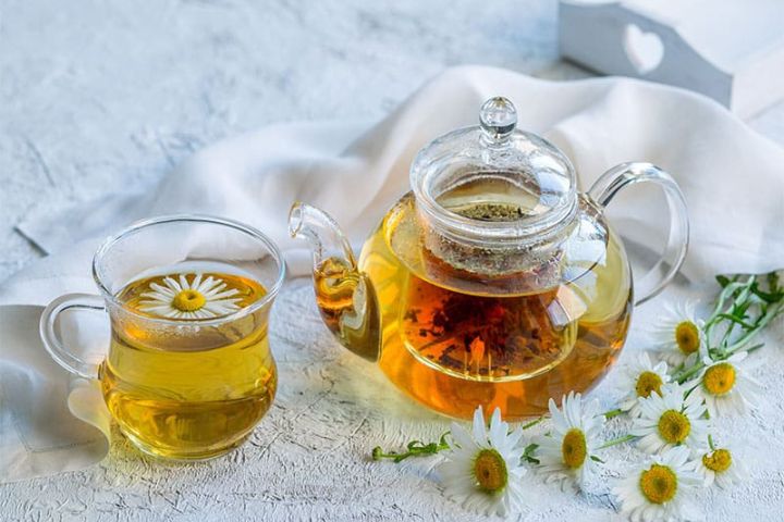 Chamomile soothing tea