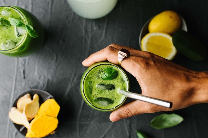 Kidney cleansing green juice