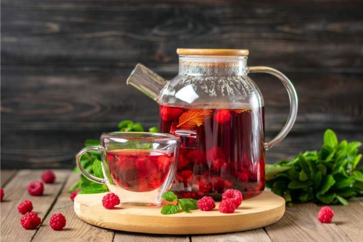 Raspberry tea