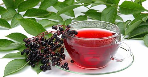 Elderberry Tea, Image taken using Yandex.com