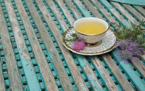 Milk Thistle Tea, Image taken using Yandex.com